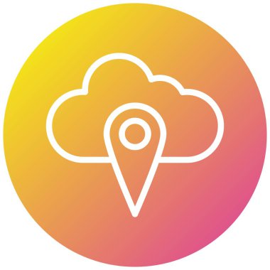 Yer Tutucu Vektör Simgesi Tasarım İllüstrasyonu