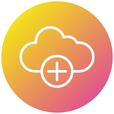 Vektör Simgesi Tasarım İllüstrasyonu Ekle