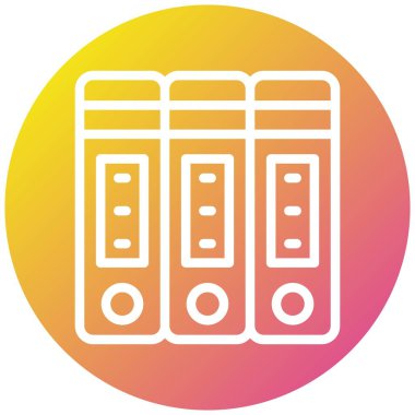 Dizin Vektörü Simgesi Tasarım İllüstrasyonu