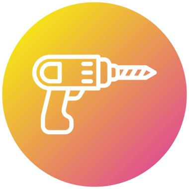 Sondaj Vektörü Simgesi Tasarım İllüstrasyonu