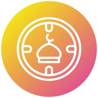 Yönetmen Vektör Simgesi Tasarım İllüstrasyonu