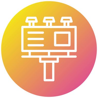 Tasarı Kurulu Vektör Simgesi Tasarım İllüstrasyonu