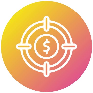 Hedef Vektör Simgesi Tasarım ResmiComment