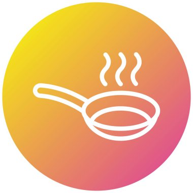 Pan Vektör Simgesi Tasarım İllüstrasyonu