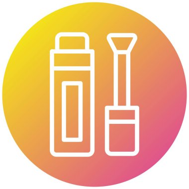 Gizleyici Vektör Simgesi Tasarım İllüstrasyonu