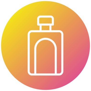 Parfüm Vektörü Simgesi Tasarım İllüstrasyonu