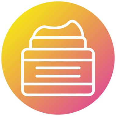 Nemlendirici Vektör Simgesi Tasarım İllüstrasyonu