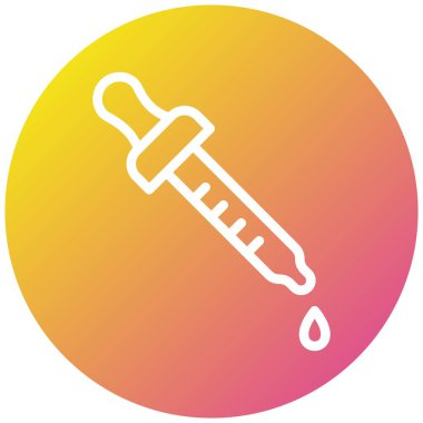 Droplet Vektör Simgesi Tasarım İllüstrasyonu