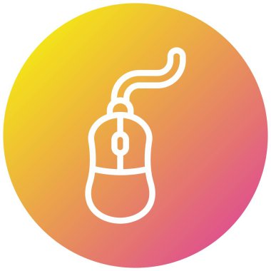 Fare Vektörü Simgesi Tasarım İllüstrasyonu