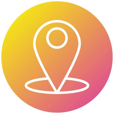 Yer Tutucu Vektör Simgesi Tasarım İllüstrasyonu