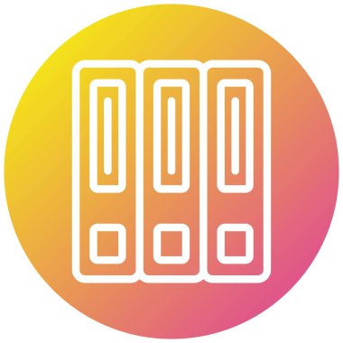 Dizin Vektörü Simgesi Tasarım İllüstrasyonu