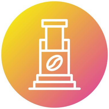 Uçak Vektörü Simgesi Tasarım İllüstrasyonu