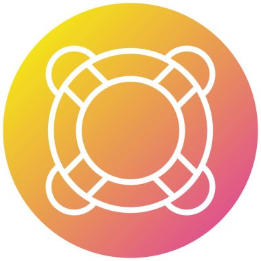 Cankurtaran Vektörü Simge Tasarımı Çizimi