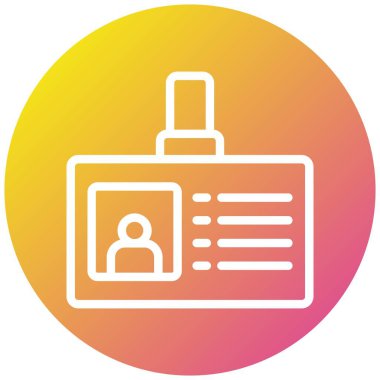 Kart Vektörü Simgesi Tasarım İllüstrasyonu