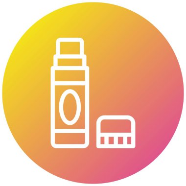 Yapıştırıcı Vektörü Simgesi Tasarım İllüstrasyonu