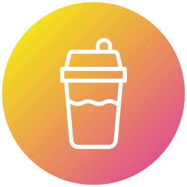 Protein Vektörü Simgesi Tasarım İllüstrasyonu