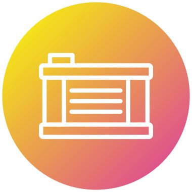 Konserve Gıda Vektörü Simgesi Tasarım Çizimi