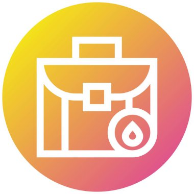 İstihdam Vektörü Simgesi Tasarım İllüstrasyonu