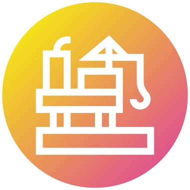 Açıklar Vektör Simgesi Tasarım İllüstrasyonu