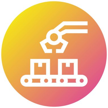 Taşıyıcı Kayış Vektör Simgesi Tasarım İllüstrasyonu