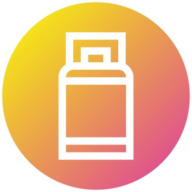 Tiffin Vektör Simgesi Tasarım İllüstrasyonu