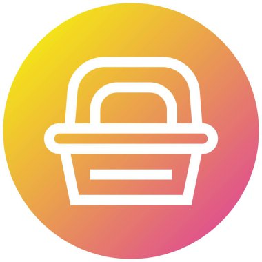 Beslenme Kutusu Vektör Simgesi Tasarım İllüstrasyonu