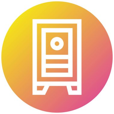 Gıda Pan Taşıyıcı Vektör Simgesi Tasarım İllüstrasyonu