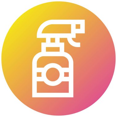 Spreyleme Vektörü Simgesi Tasarım İllüstrasyonu