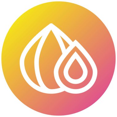 İncir Vektörü Simgesi Tasarım İllüstrasyonu