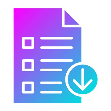 Vektör Simgesi Tasarım İllüstrasyonu İndir