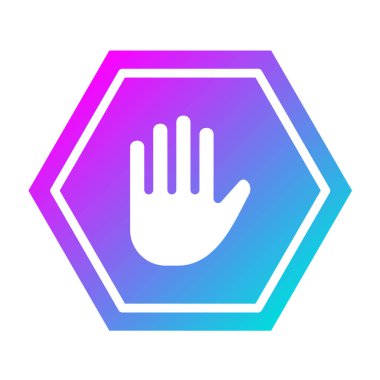 Ad Bloğu Vektör Simgesi Tasarım İllüstrasyonu