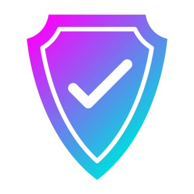 Doğrulanmış Vektör Simgesi Tasarım İllüstrasyonu