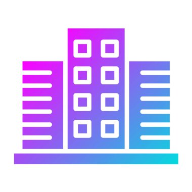 Yapı Vektörü Simgesi Tasarım İllüstrasyonu