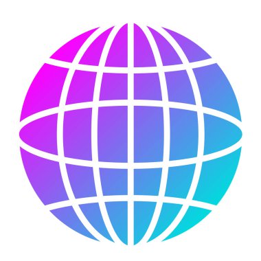 Küresel İletişim Vektörü Simge Tasarımı ResmiComment