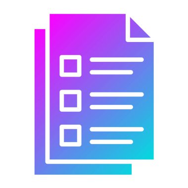 Dosya Vektörü Simgesi Tasarım İllüstrasyonu