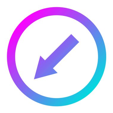 Sol Vektör Simgesi Tasarım Resmini Koru