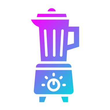 Blender Vektör Simgesi Tasarım İllüstrasyonu