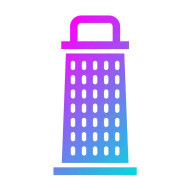 Grater Vektör Simgesi Tasarım İllüstrasyonu