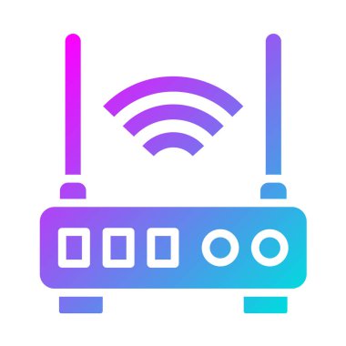 Yönlendirici Vektör Simgesi Tasarım İllüstrasyonu