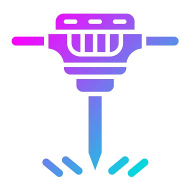 Sondaj Vektörü Simgesi Tasarım İllüstrasyonu