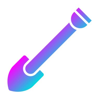 Shovel Vector Icon Design Illustration