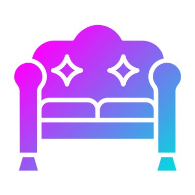 Koltuk Vektörü Simgesi Tasarım İllüstrasyonu