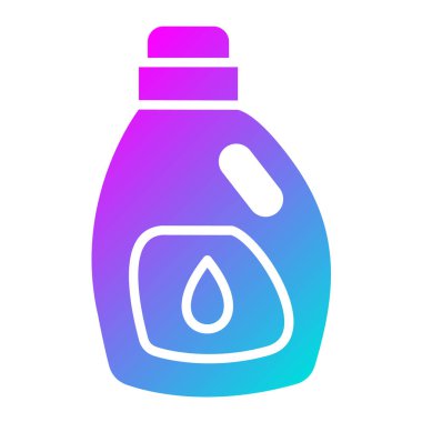 Deterjan Vektör Simgesi Tasarım İllüstrasyonu