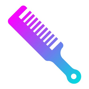 comb Vektör Simgesi Tasarım İllüstrasyonu