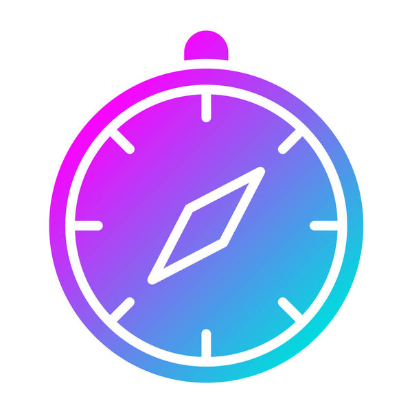 Compass Vector Icon Design Illustration