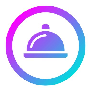 Restoran Vektör Simgesi Tasarım İllüstrasyonu