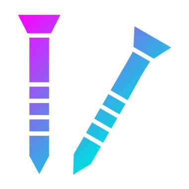 Nails Vektör Simgesi Tasarım Çizimi