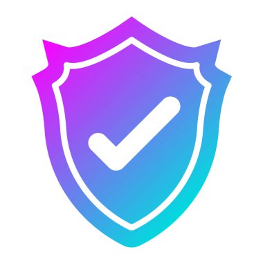 Kalkan Vektörü Simgesi Tasarım ResmiComment