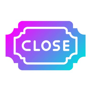 Vektör Simgesi Tasarım Resmini Kapat