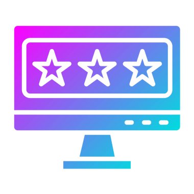 Geribildirim Vektörü Simgesi Tasarım İllüstrasyonu